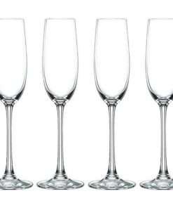Set 4 Calice Cristallo al piombo Flute da Champagne Vivendi Premium Nachtmann