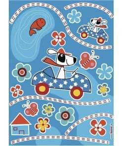 Adesivo da Parete Cane sticker free style dog's day 28pz Decofun