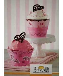 Bordo Copri Pirottini per Cupcake o muffin City 12pz