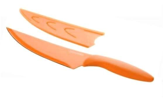 Coltello Cuoco Antiaderente 13cm "PRESTO TONE" arancio Tescoma