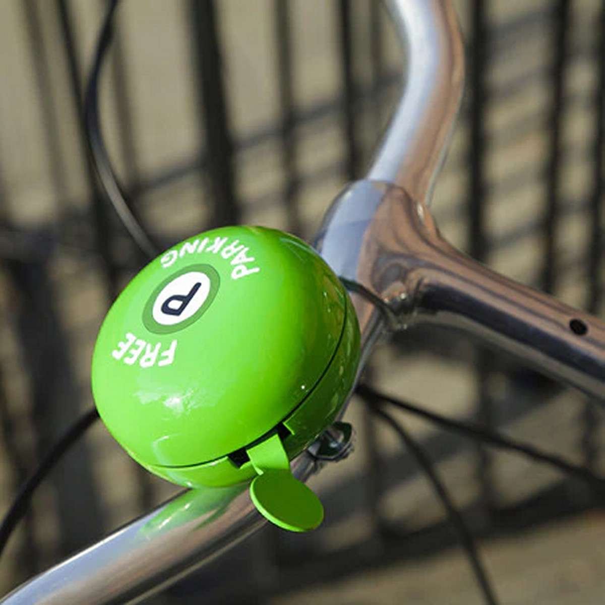 Campanello per bici Free Parking stile e sicurezza per le tue uscite in città