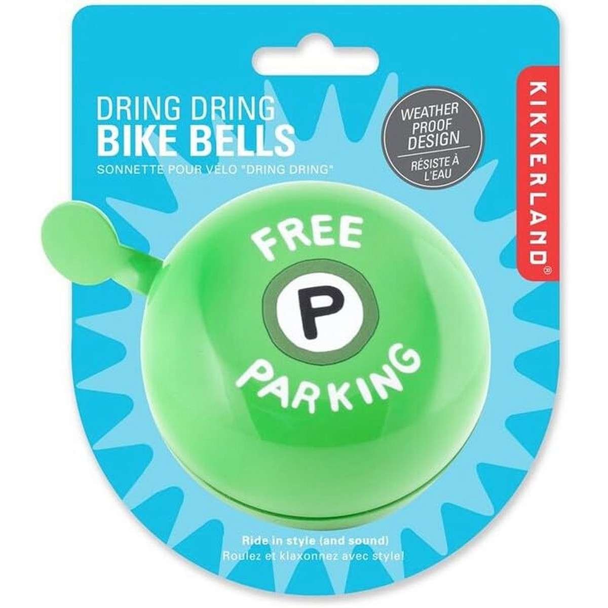 Campanello per bici Free Parking stile e sicurezza per le tue uscite in città