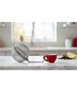 Filtro infusore thè Red Cup rosso resina