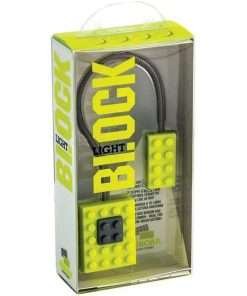 LAMPADA DA LETTURA LIBRI IF BLOCK LIGHT LEGO BOOK LIME