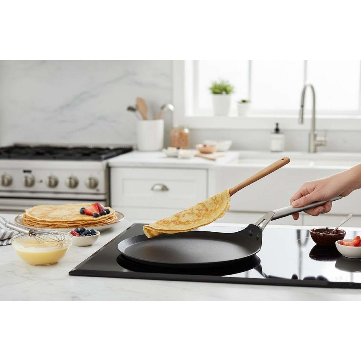 Padella per Crepes ad Induzione modello Aire Valira
