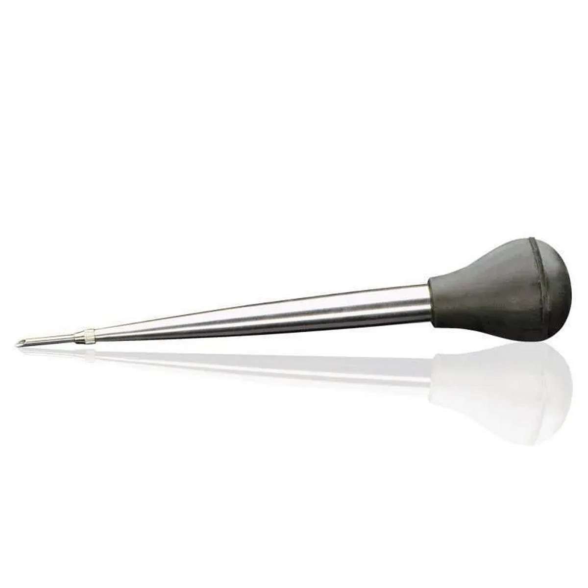 Pompetta da cucina per Iniettare Spezie e Marinate Inox 31 cm