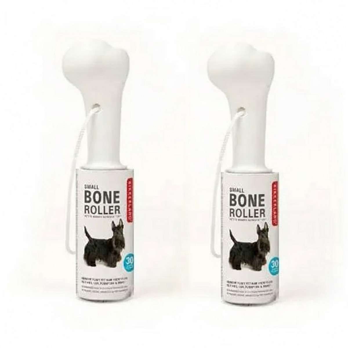 Rullo adesivo Leva Pelucchi osso di cane 2 pz Bone Roller