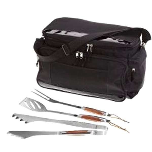 SET 3 PZ BORSA TERMICA BARBECUE CON POSATE kuchenprofi