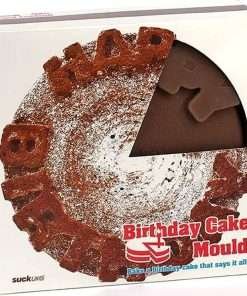 STAMPO IN SILICONE per torta Happy Birthday CAKE DESIGN BUON COMPLEANNO