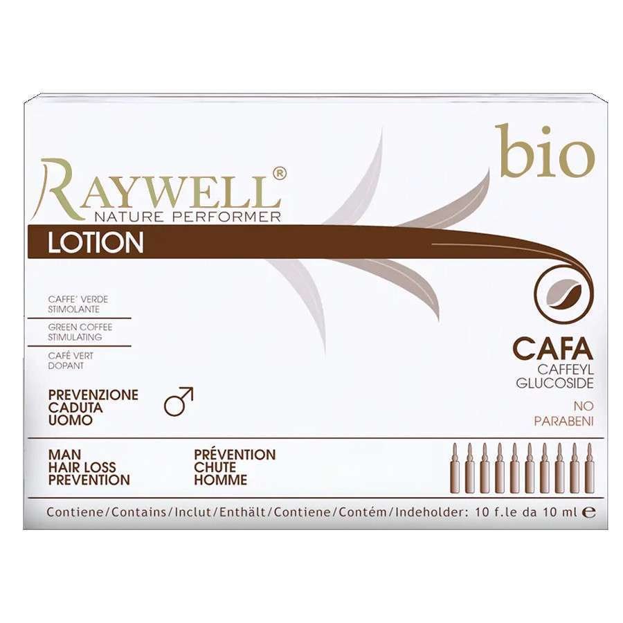 RAYWELL Nature Performer Lozione prevenzione caduta capelli uomo caffè verde stimolante