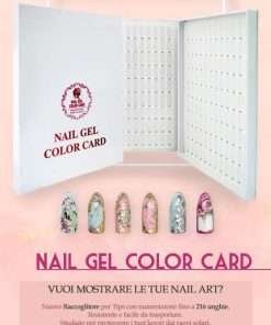 GLAMOUR NAILS GEL COLOR CARD campionario 26 unghie
