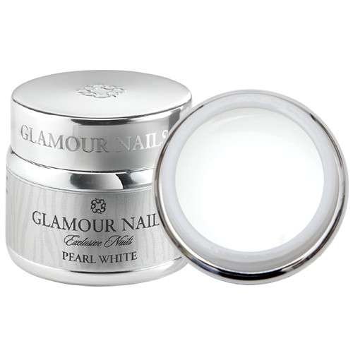 Glamour nails Gel ricostruzione unghie Pearl White