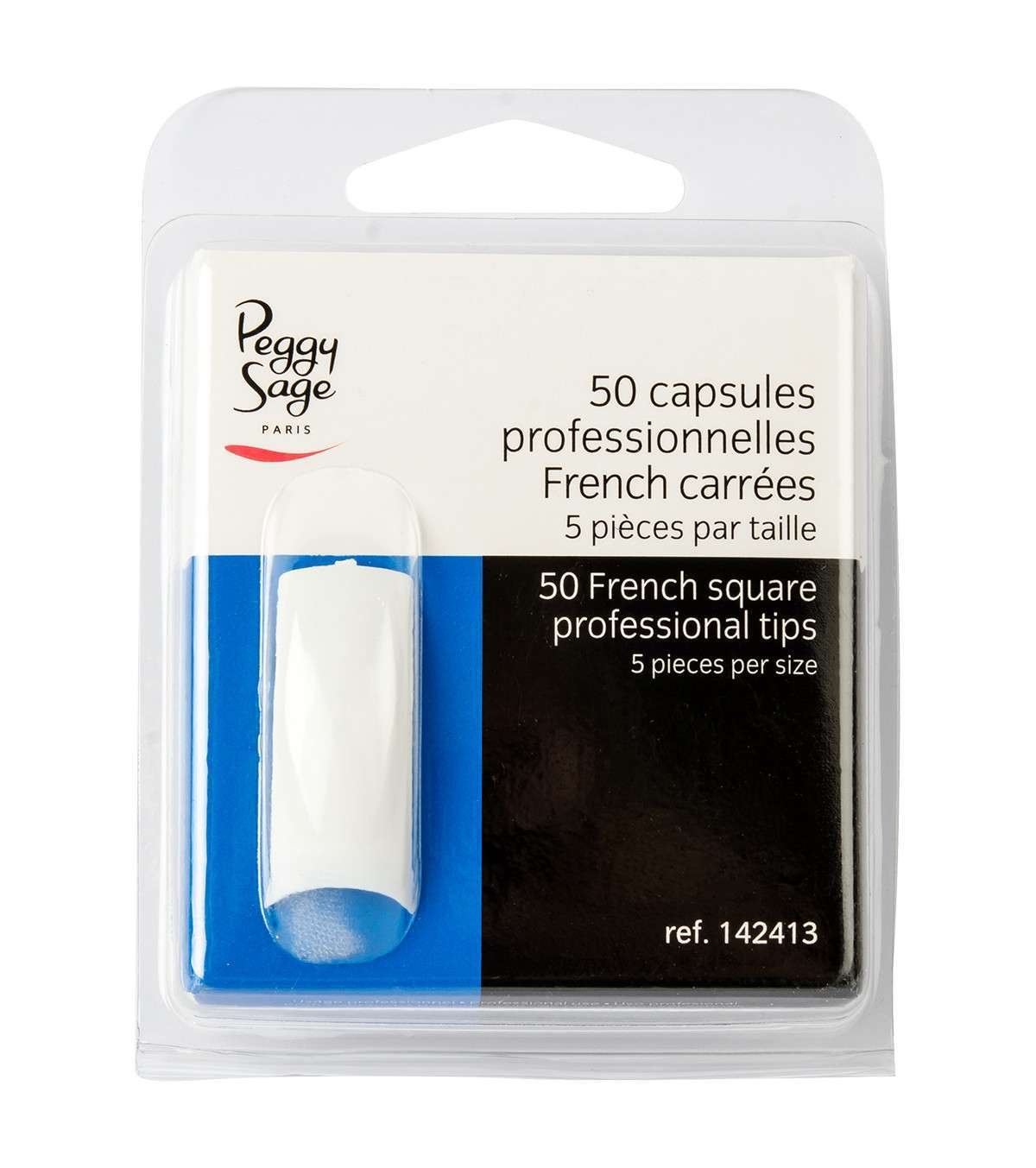 PEGGY SAGE Capsule professionali FRENCH QUADRATE