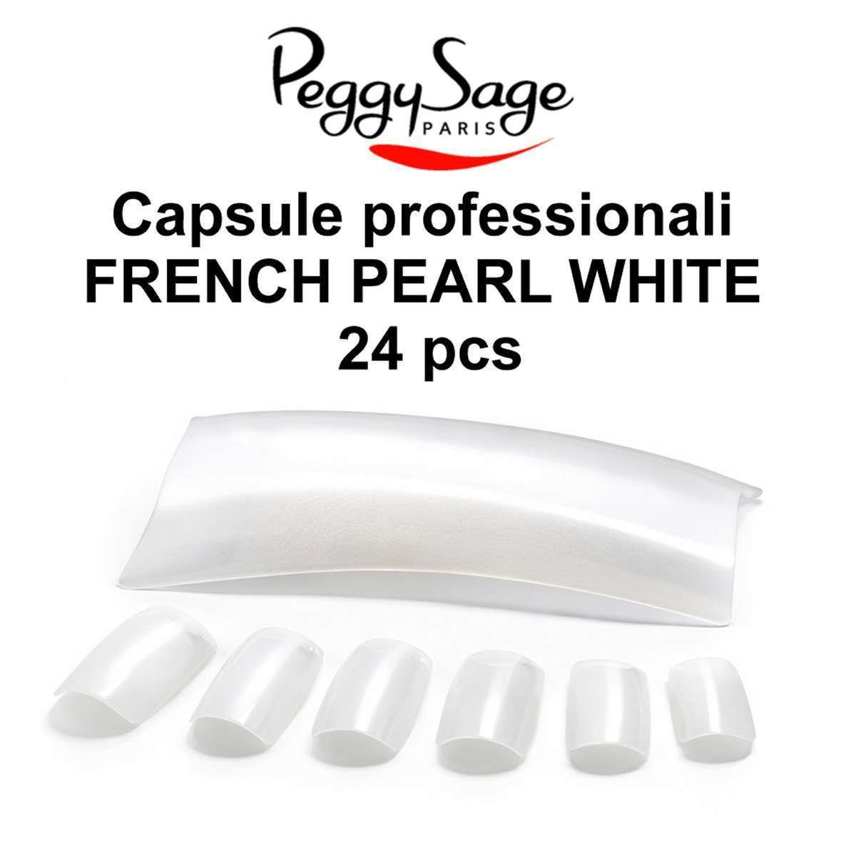 Peggy Sage Capsule professionali French Pearl White