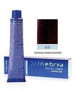 INEBRYA bionic color tinta capelli castano chiaro mogano 5/5