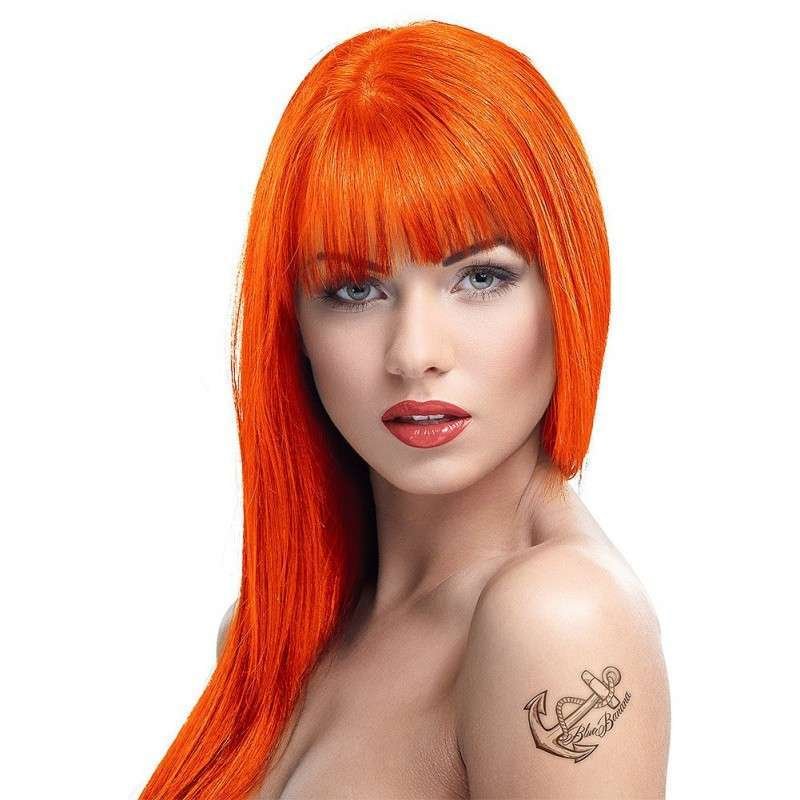 Colorazione per capelli semipermanente Crazy Color 60 Orange 100 ml