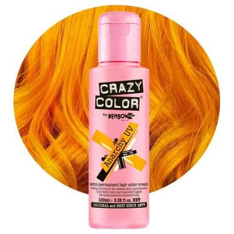 Colorazione per capelli semipermanente Crazy Color Anarchy UV n° 76 100ml