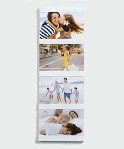 Cornice Portafoto da parete multiplo 4 foto da 15 X 10 cm MAI UGUALI