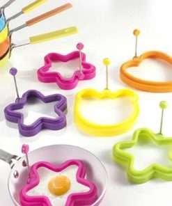 FORMINA per cuocere uovo al tegamino occhio di bue in SILICONE alimentare stella verde BRANDANI GIFT