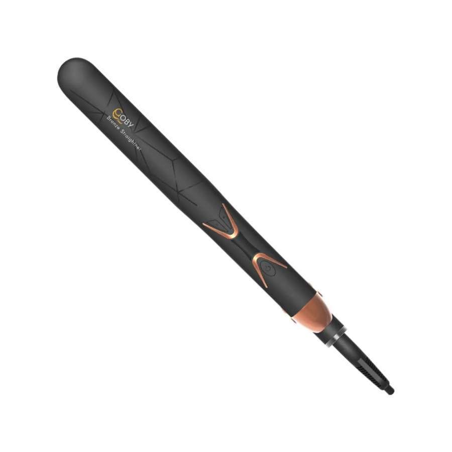 GOBY Piastra per capelli bronze Straightener in Titanio Basculante 230°