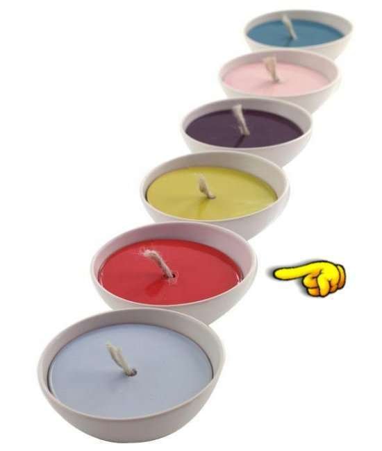 LAMPADA ad OLIO in ceramica con stoppino di corda PICCOLA rosso