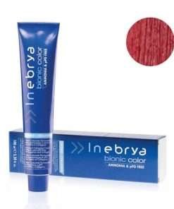 INEBRYA bionic color tinta capelli biondo chiaro rosso caldo 5/60