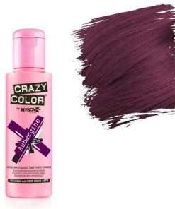 Colorazione per capelli semipermanente Crazy color 50 aubergine 100ml