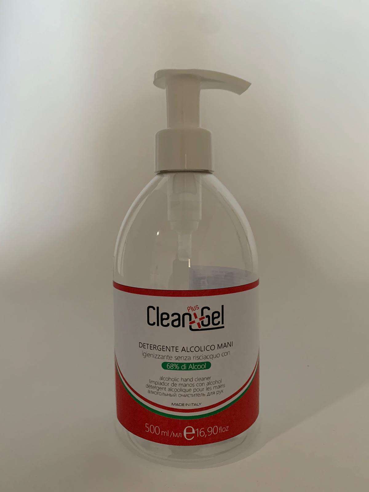 DETERGENTE ALCOLICO MANI CLEAN PLUS GEL FAIPA COSMETICS