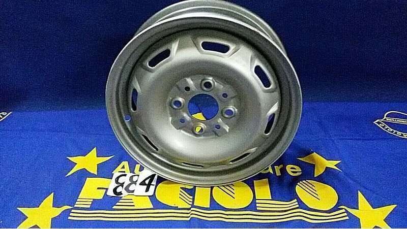CERCHIO RUOTA 500 '92 & gt FIAT ORIGINALE CMR 13 x 4 METALLO ARGENTO NUOVA - immagine 2