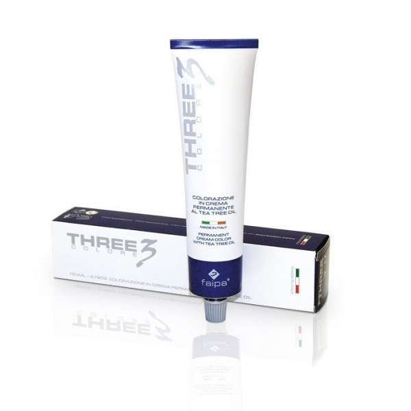 FAIPA THREE COLOR TINTURA PROFESSIONALE 6.66 BIONDO SCURO ROSSO INTENSO 120ML