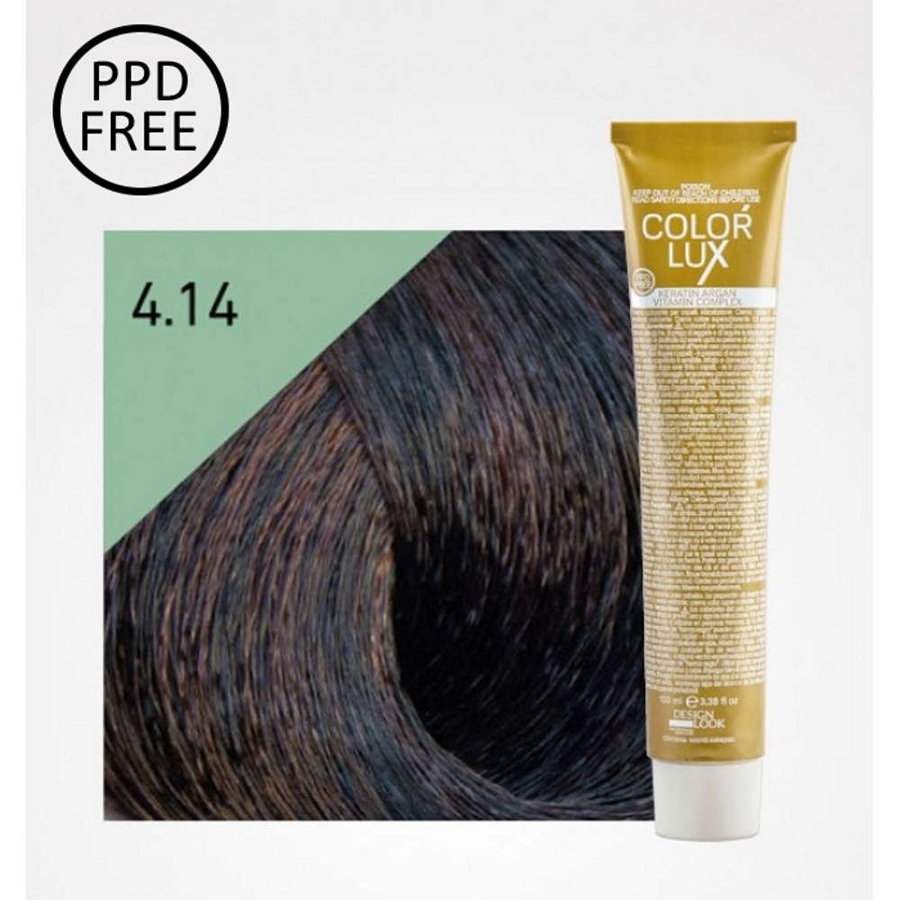 Color Lux Crema Colorante 4.14 Caffè 100 ml Design Look