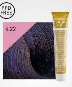 Color Lux Crema Colorante 4.22 Castano Viola Intenso 100 ml Design Look