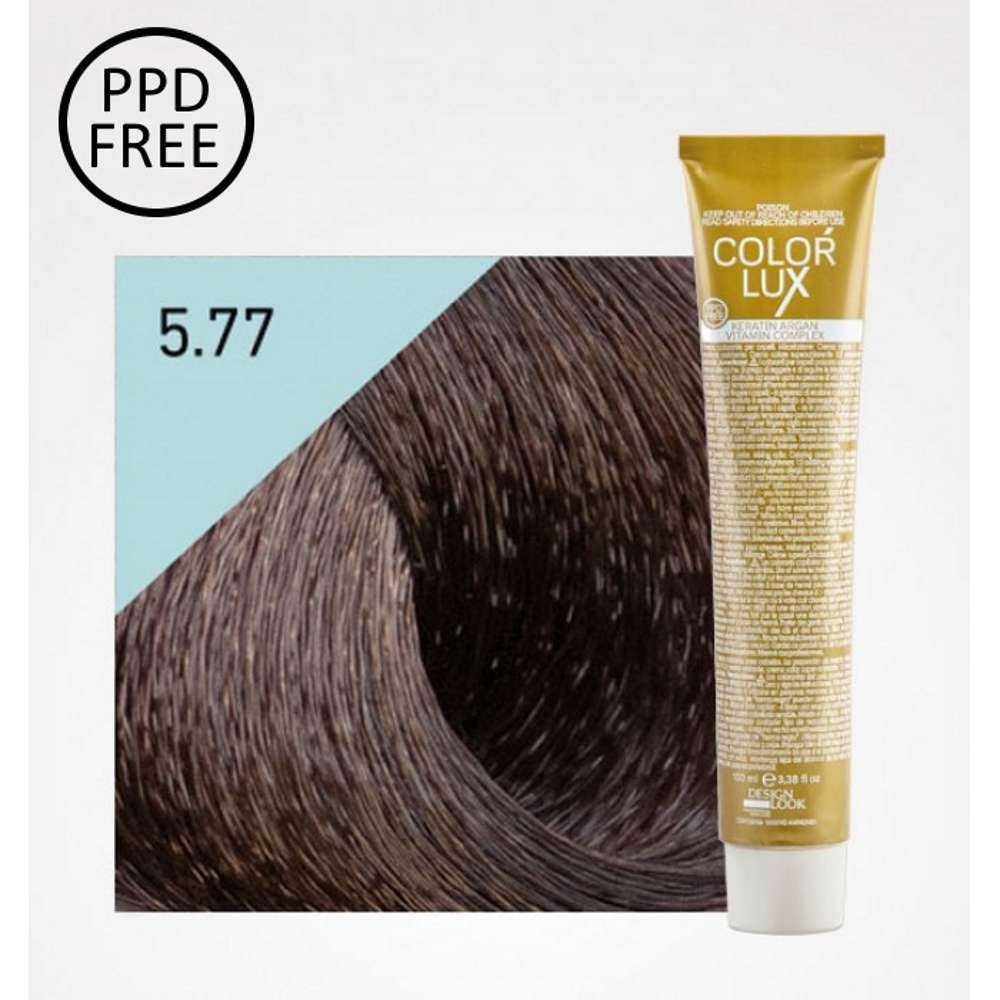 Color Lux Crema Colorante 5.77 Cioccolato Extra 100 ml Design Look