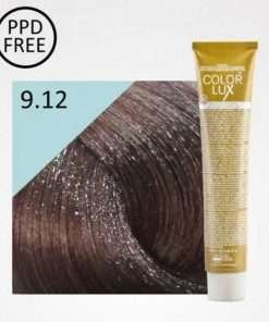 Color Lux Crema Colorante 9.12 Biondo Chiarissimo Cenere Viola 100 ml Design Look