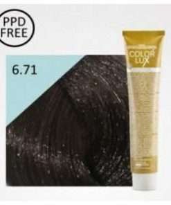 Color Lux Crema Colorante 6.71 Cioccolato Fondente Freddo 100 ml