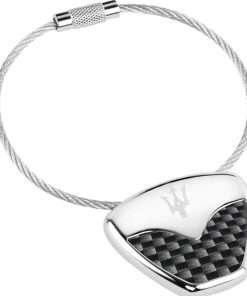 Portachiavi Maserati Da Uomo In Acciaio