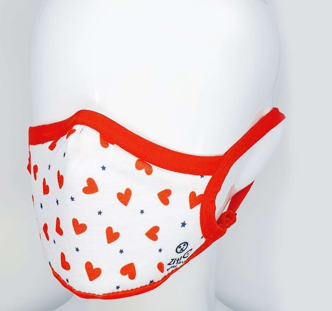 Mascherina ZittoMask collezione Kids Hearts