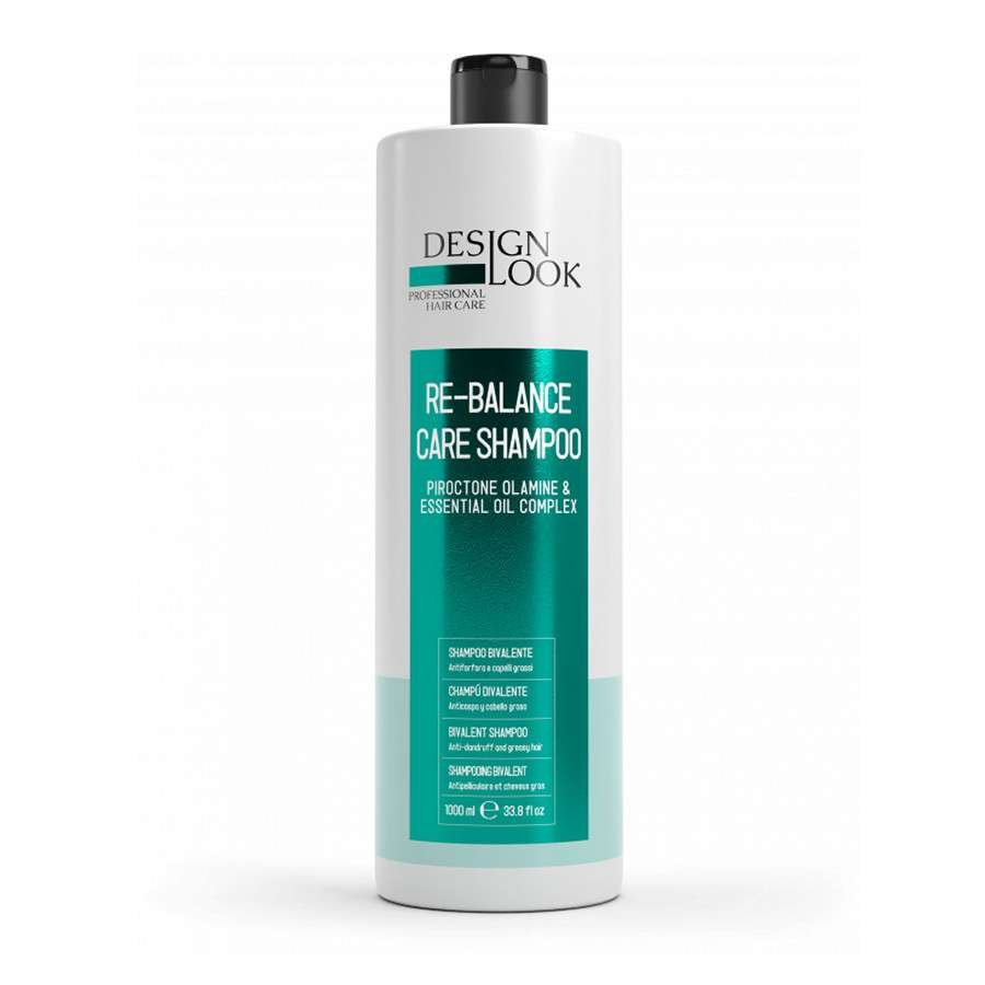 Shampoo Bivalente Antiforfora e capelli grassi Re-Balance Design Look 1000 ml