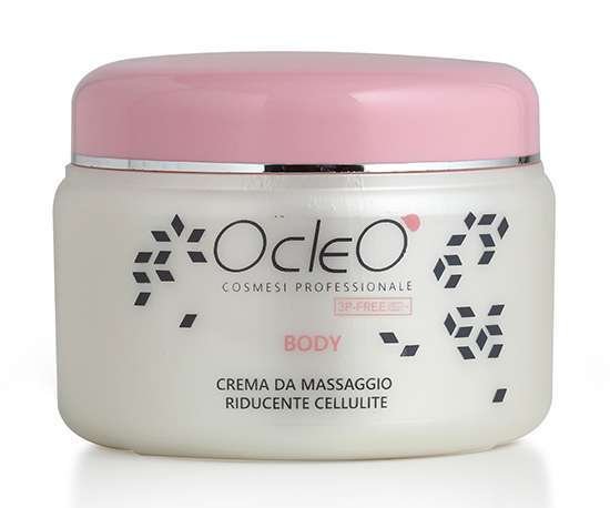 Crema massaggio riducente cellulite Ocleò 500ml