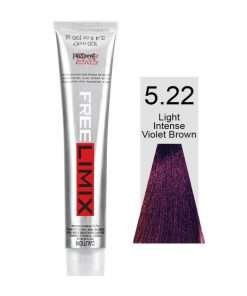 FREE LIMIX TINTA PER CAPELLI CASTANO CHIARO VIOLA INTENSO 5.22 100 ML
