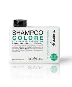 Faipa Three3 Shampoo Colore per Capelli Colorati 300ml