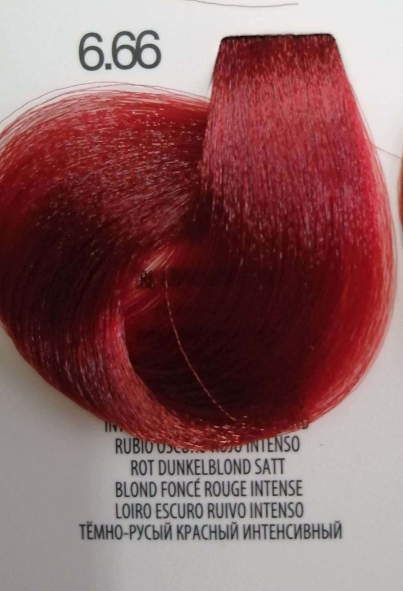 Free Limix tinta per capelli 6.66 biondo scuro rosso intenso 100 ml - immagine 2