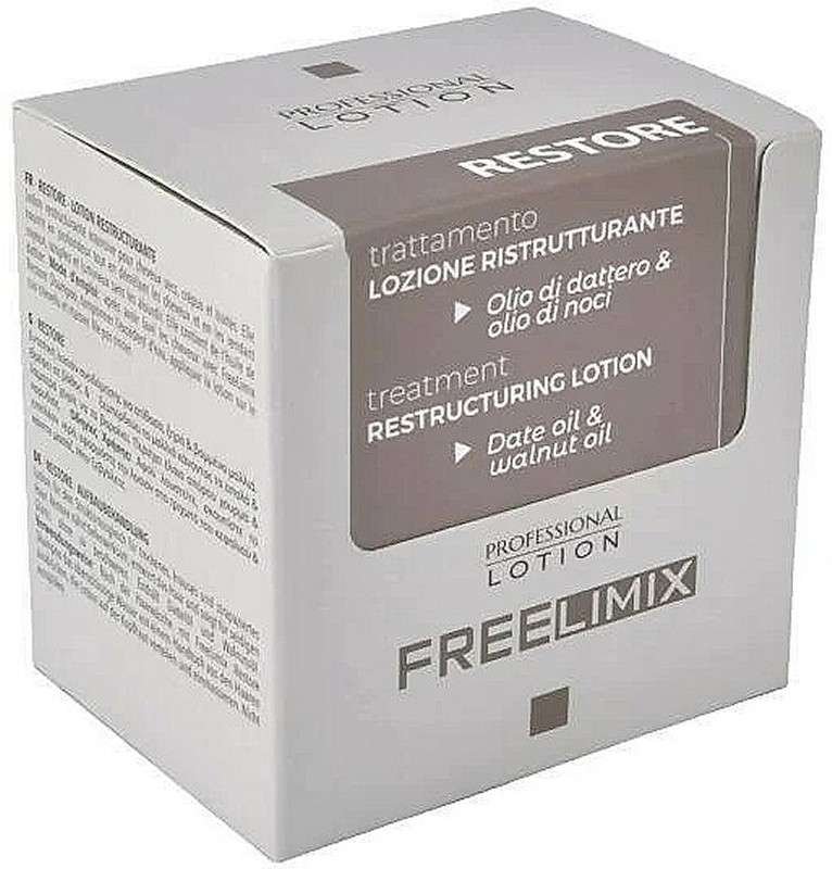 Lozione Ristrutturante per Capelli secchi Free Limix Restore 12 fiale - immagine 3