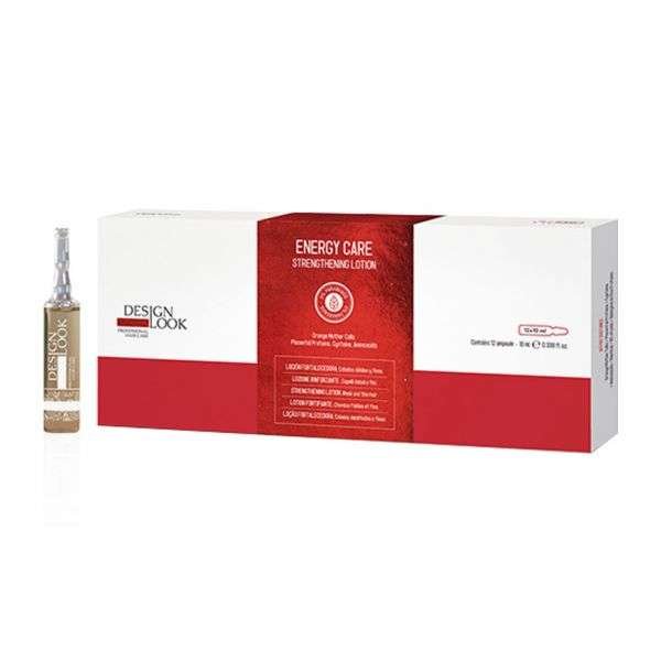 Lozione Rinforzante 12 Fiale - ENERGY CARE - DESIGN LOOK - 10ml
