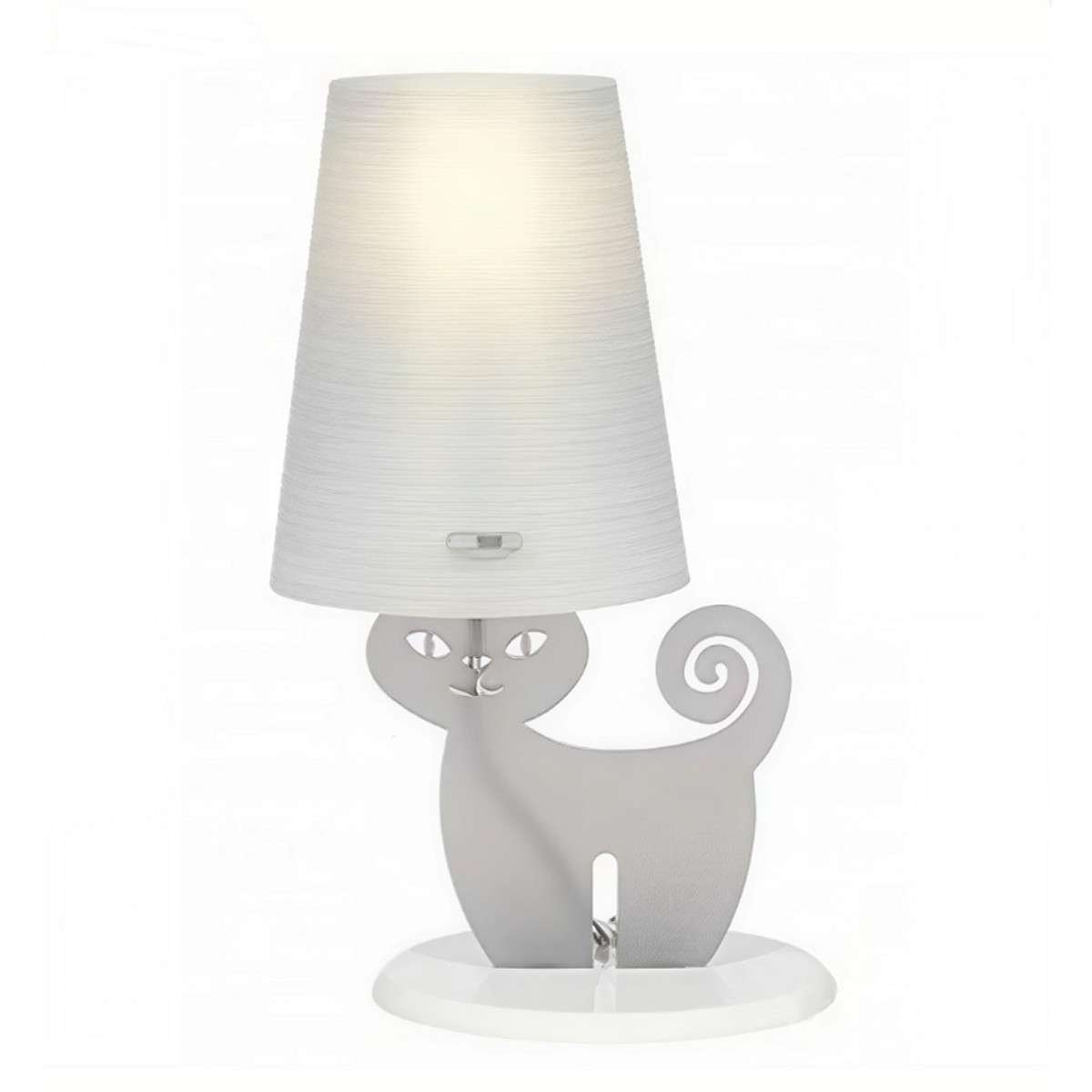 Catlamp lampada da tavolo gattino Abat Jour natural opal da cameretta