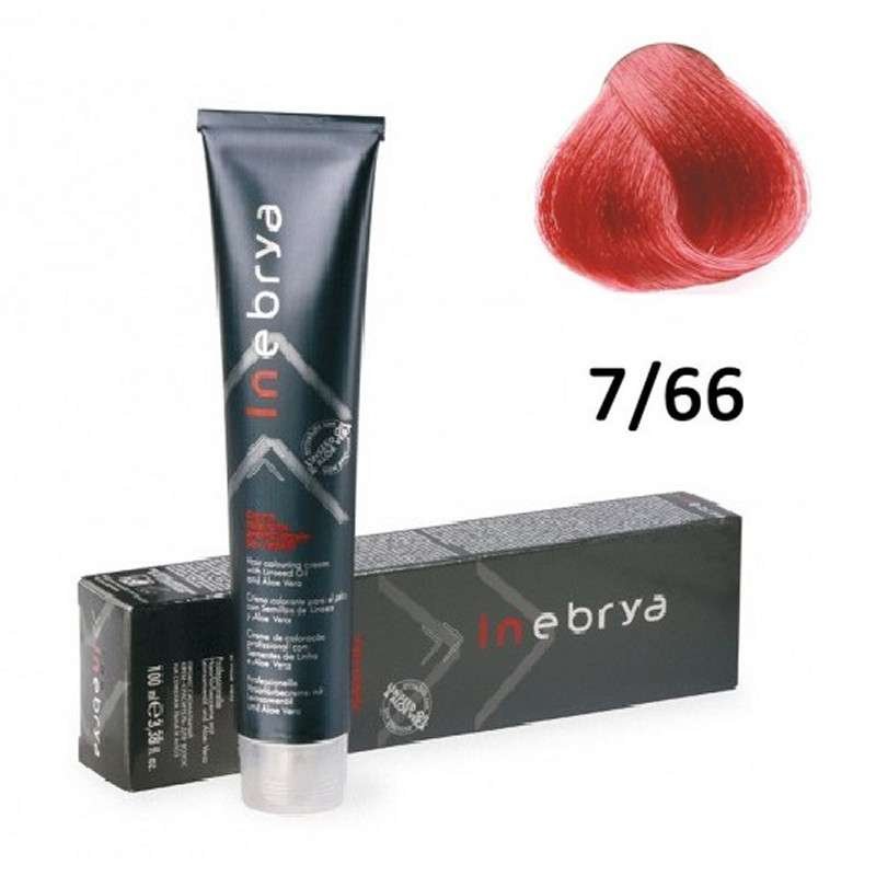 Inebrya Tinta capelli Biondo Rosso Intenso Colore 7/66 100 ml