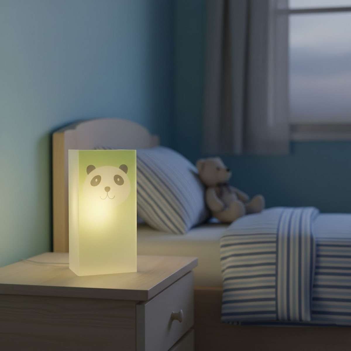 Lampada da tavolo abatjour Trio Panda Emporium Verde
