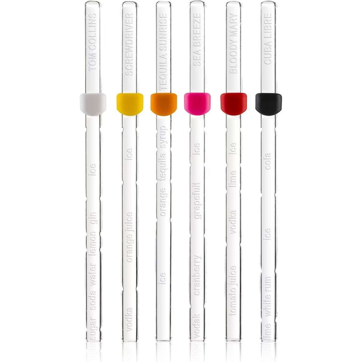 Set di Stick con ricette e misure esatte per preparare cocktail