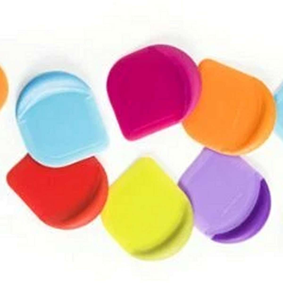 Spatola Plettro liscia Rossa per Decorazioni Torte Brandani