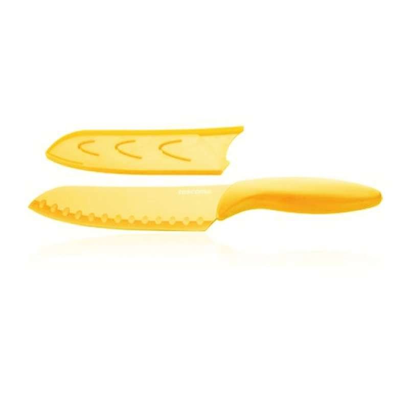 Tescoma COLTELLO SANTOKU ANTIADERENTE 16 CM "PRESTO TONE" giallo